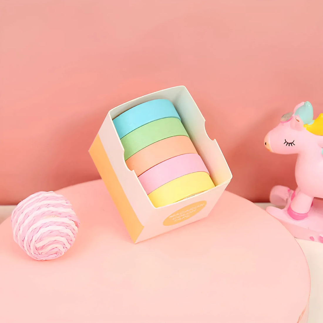 5er Set Washi Tape “Regenbogen”