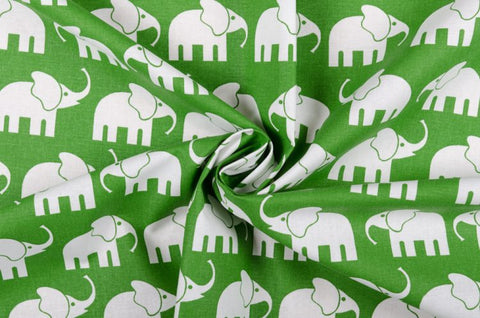 Zugluftstopper Elefant grün 4