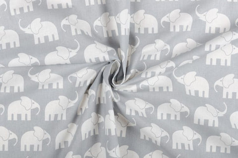 Zugluftstopper Elefant grau 4