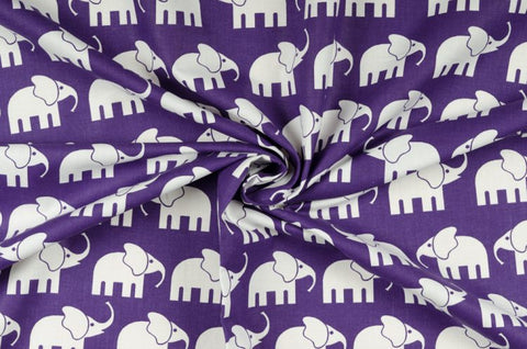 Zugluftstopper Elefant lila 4