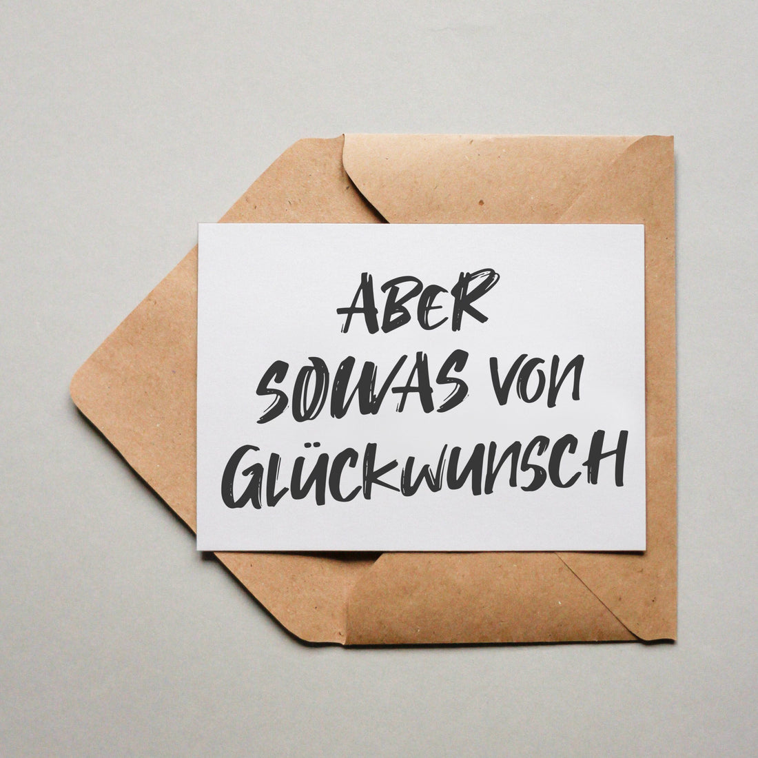 Aber sowas von Glückwunsch