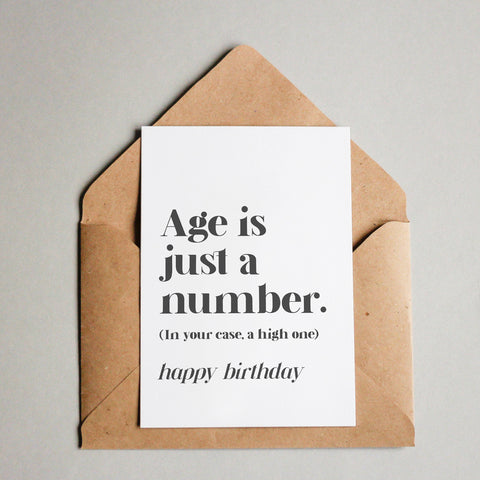 Age is just a (high) number – Happy Birthday 1