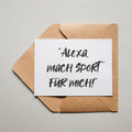 Alexa mach Sport für mich!