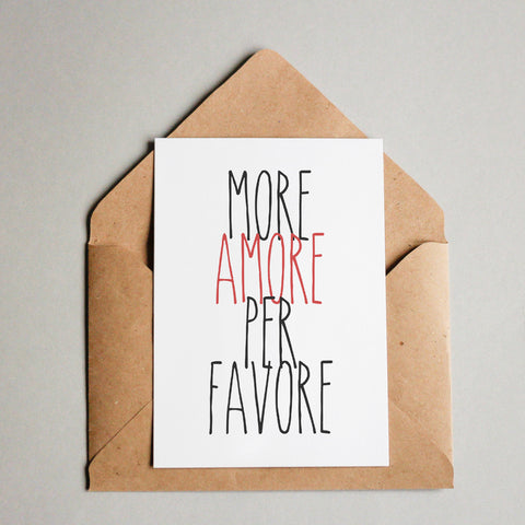 More amore per favore 1
