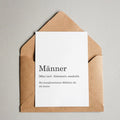 Wörterbuch: Männer