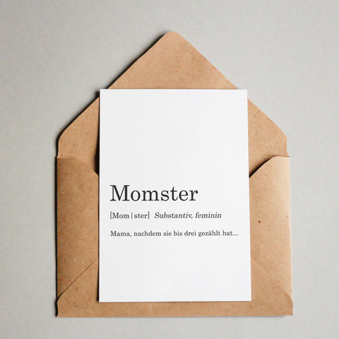 Wörterbuch: Momster 1