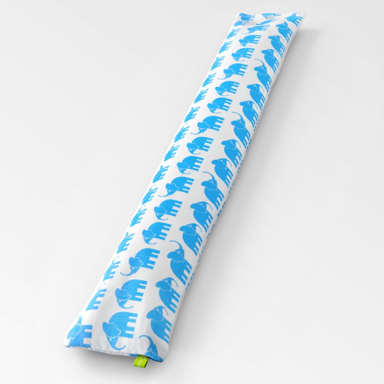 Zugluftstopper Elefant blau