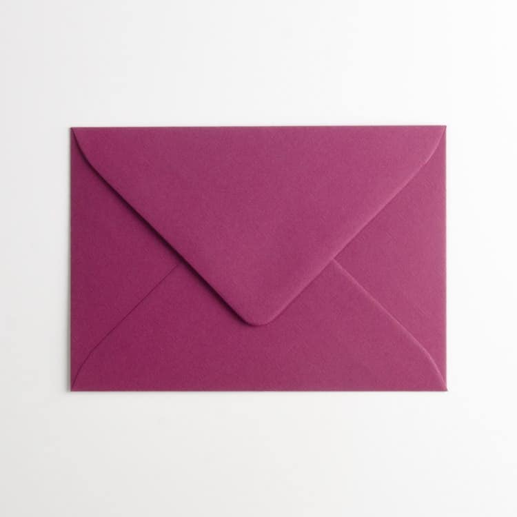 Deluxe Umschlag “Cassis”