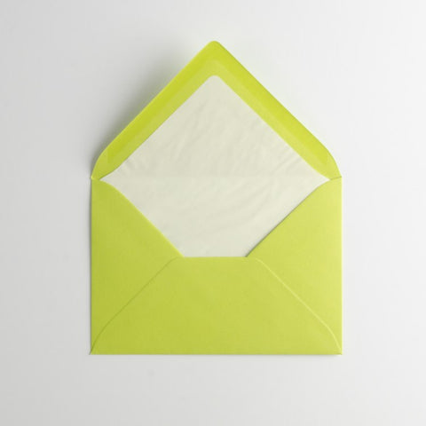Deluxe Umschlag “Lime” 2