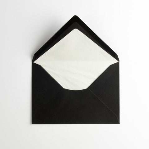 Deluxe Umschlag “Schwarz” 2