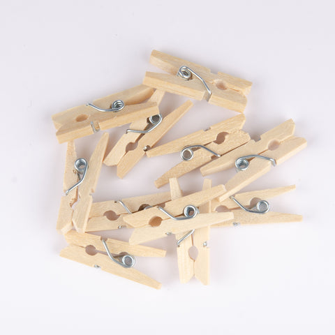 Mini-Holz-Klammer 25mm 5