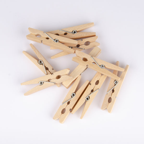 Holz-Klammern 45mm (10 Stück)