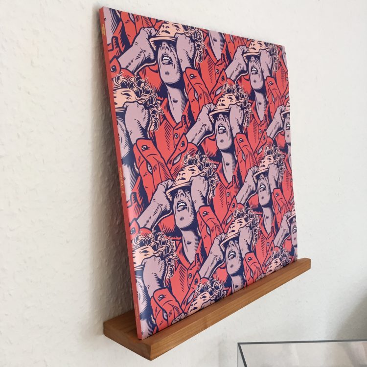 Vinyl Wandhalter [Kirsche]