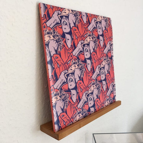 Vinyl Wandhalter [Kirsche] 1