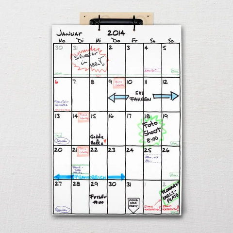Wandkalender | Nachfüllpack <font color="red">Spar-Abo!</font> 2