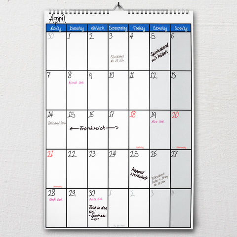 Wandkalender | DIN-A2 4