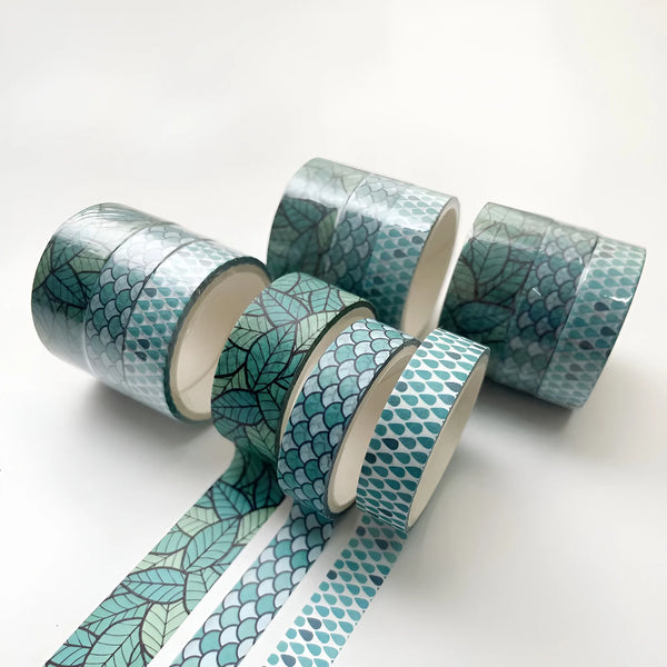 3er Set Washi Tape “Blattwerk”