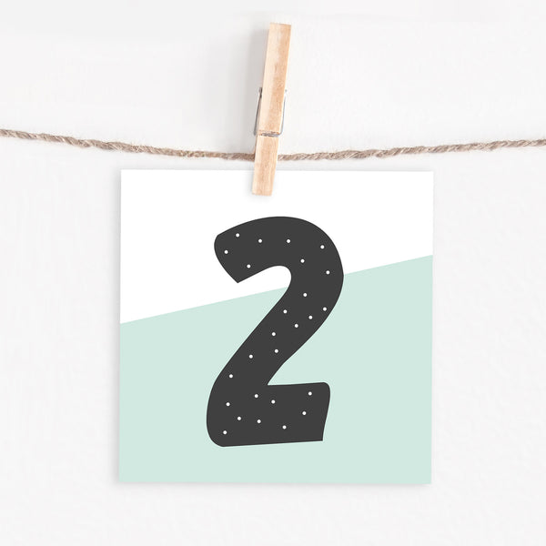 Lettercard “2”