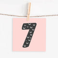 Lettercard “7”