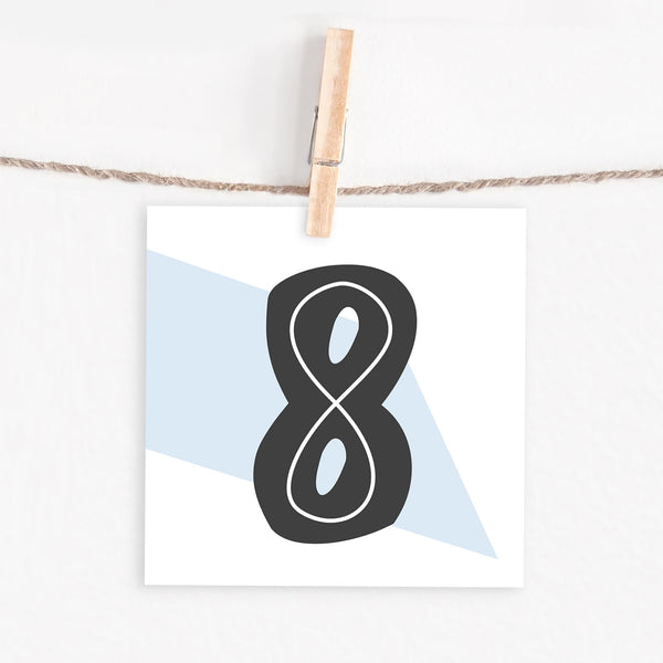 Lettercard “8”