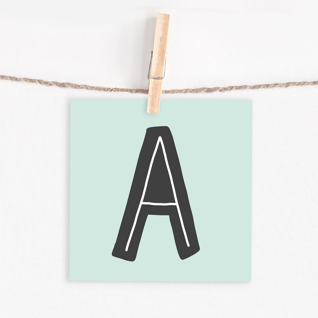 Lettercard “A”