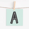 Lettercard “A”