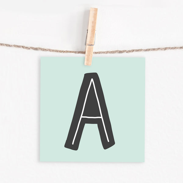 Lettercard “A”