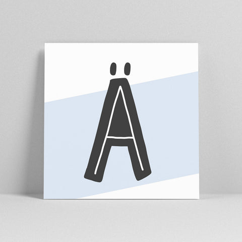 Lettercard “Ä” 2