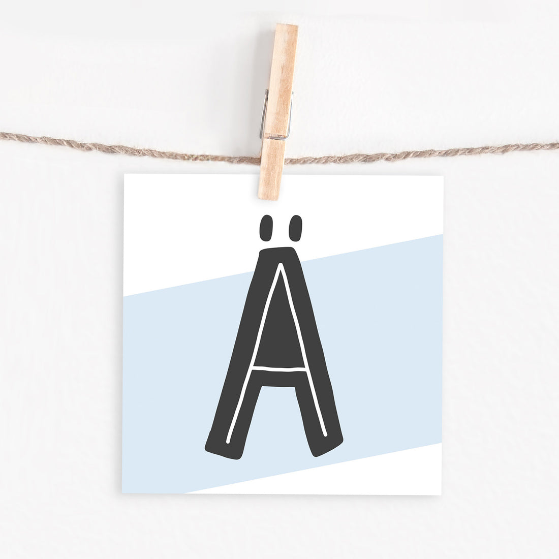Lettercard “Ä”