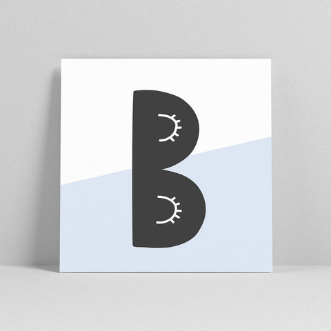 Lettercard “B” 2