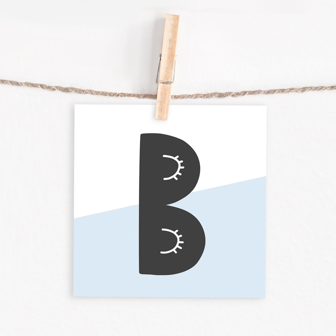 Lettercard “B”