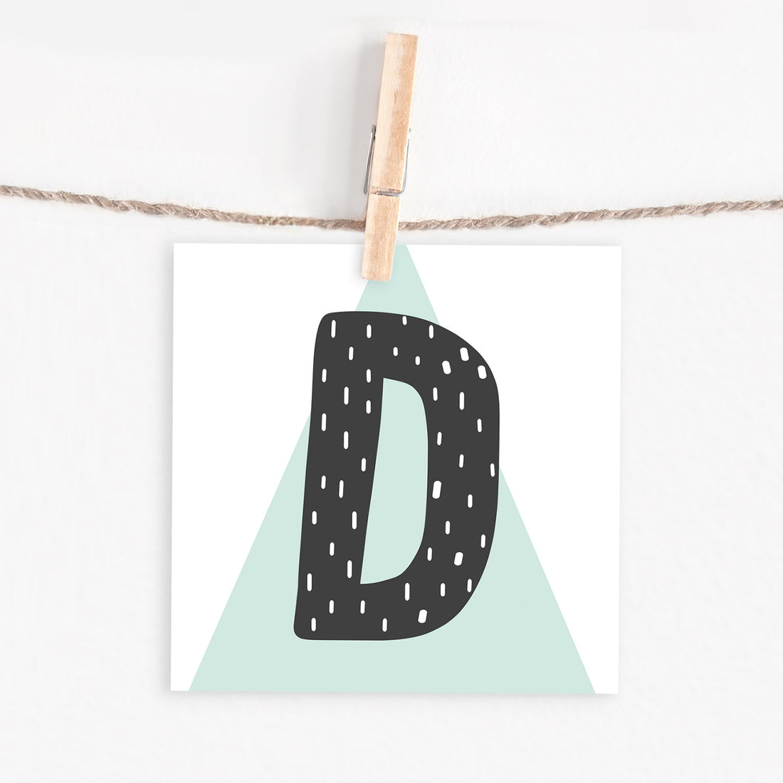Lettercard “D”