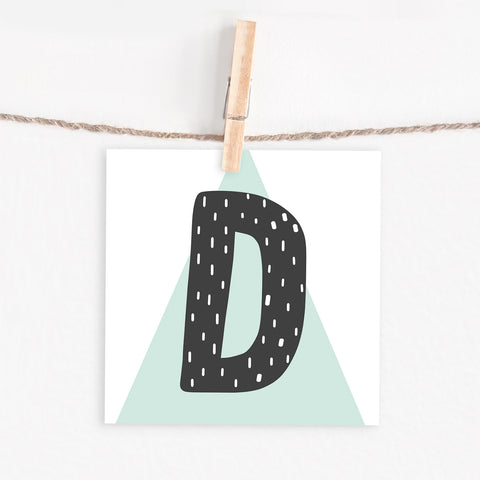 Lettercard “D” 1