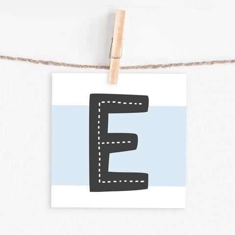 Lettercard “E” 1
