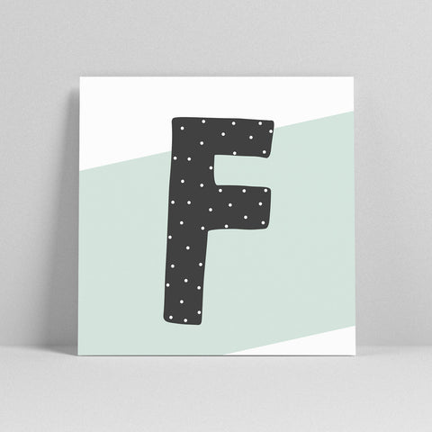 Lettercard “F” 2