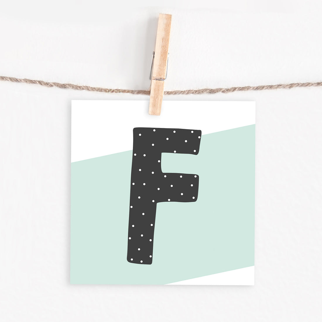 Lettercard “F”