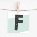 Lettercard “F”