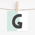 Lettercard “G”