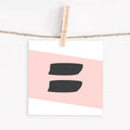 Lettercard “=”