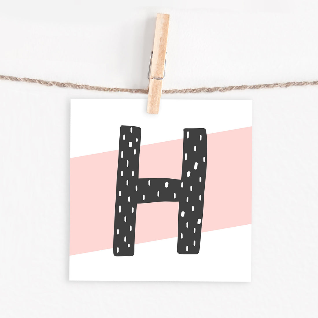 Lettercard “H”