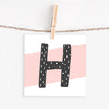 Lettercard “H”