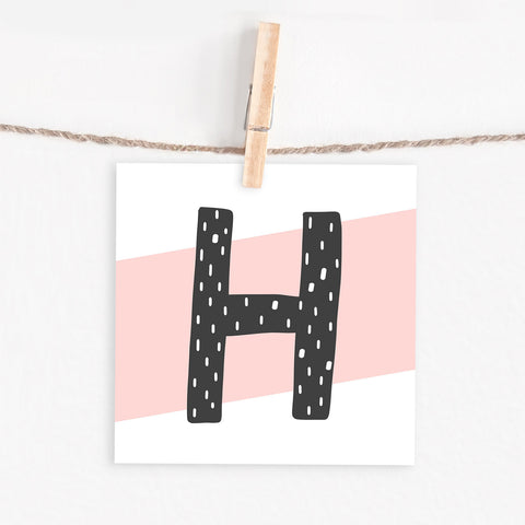 Lettercard “H” 1
