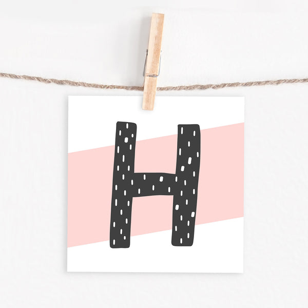 Lettercard “H”
