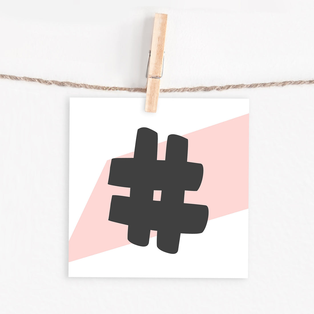 Lettercard “#”
