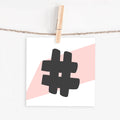 Lettercard “#”