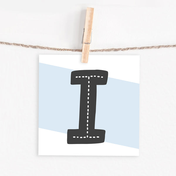 Lettercard “I”