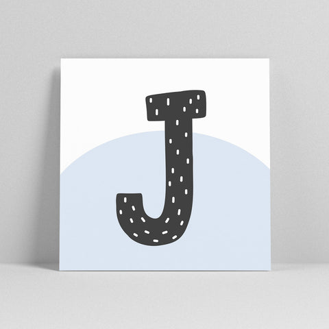 Lettercard “J” 2