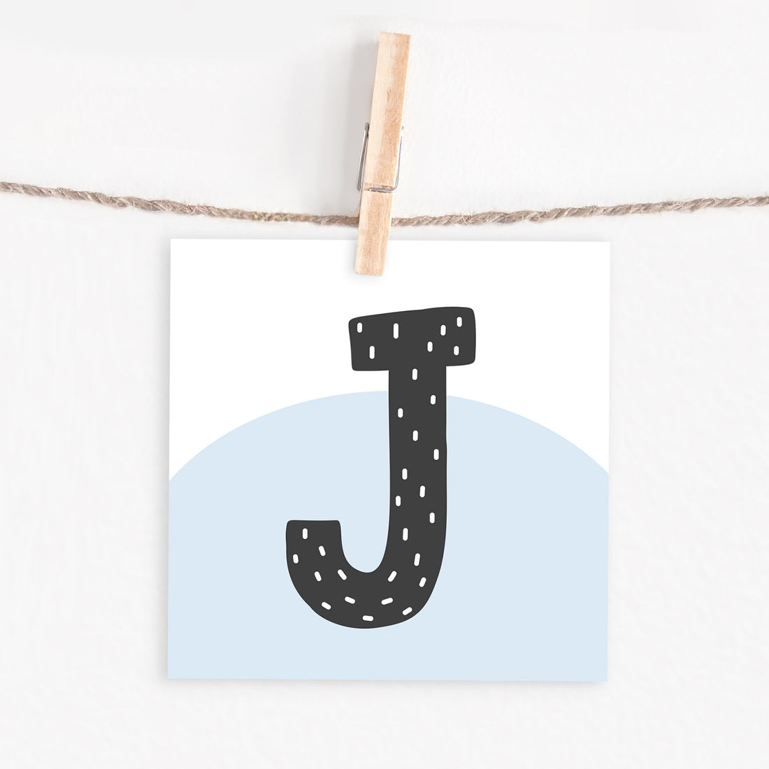 Lettercard “J”