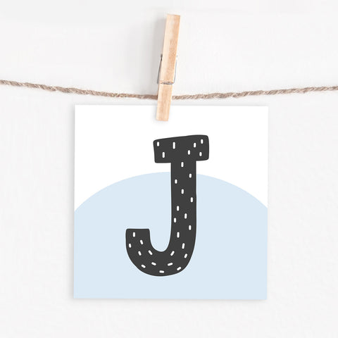 Lettercard “J” 1