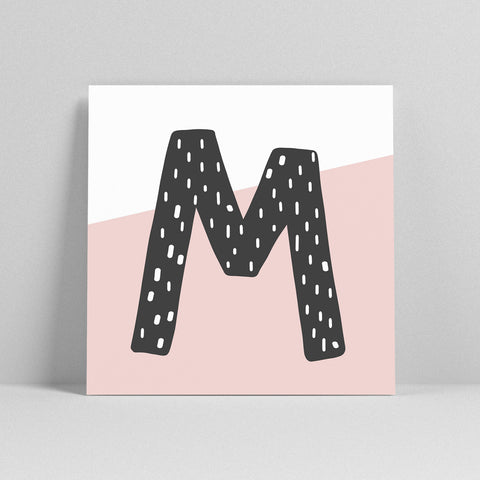 Lettercard “M” 2